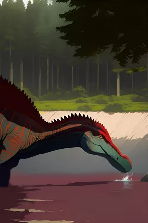 Reencarné como un dinosaurio en otro mundo ( 2023 )